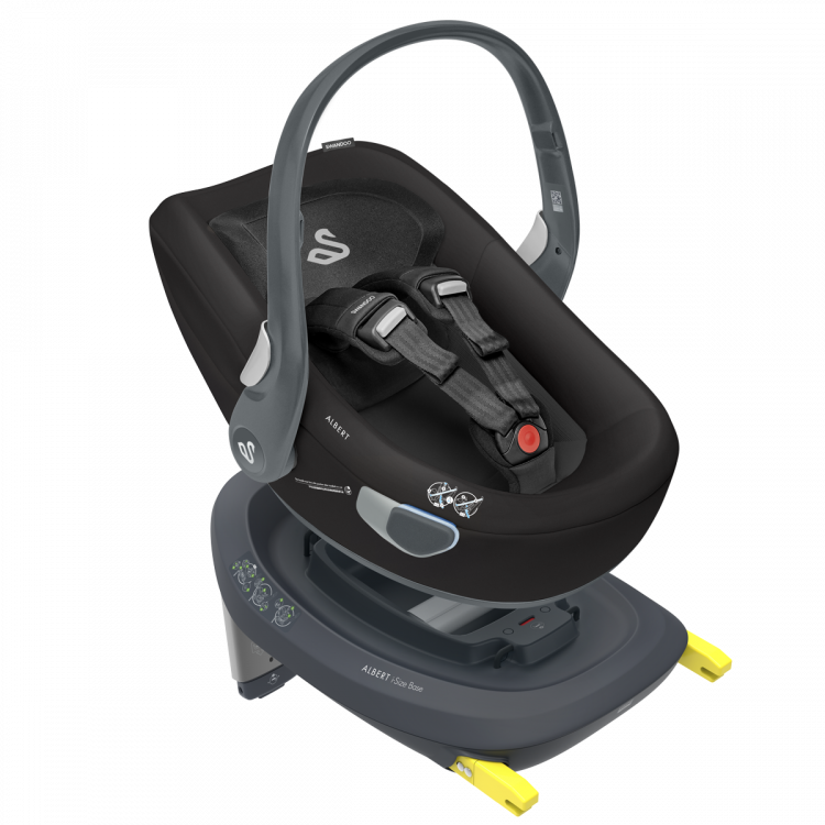 Autosedačka Swandoo Albert + I-Sofix Base čierna